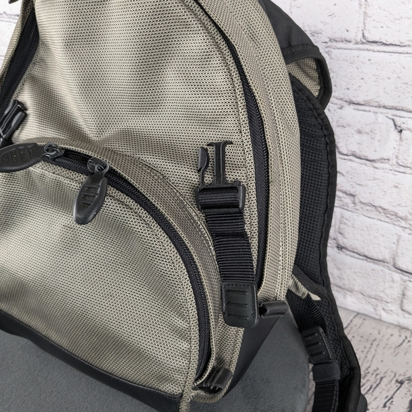 TUMI Black and Silver Backpack, Small - Picture 5 of 12